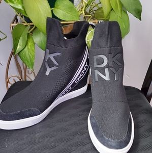 DKNY Cava Wedge Bootie Sneakers